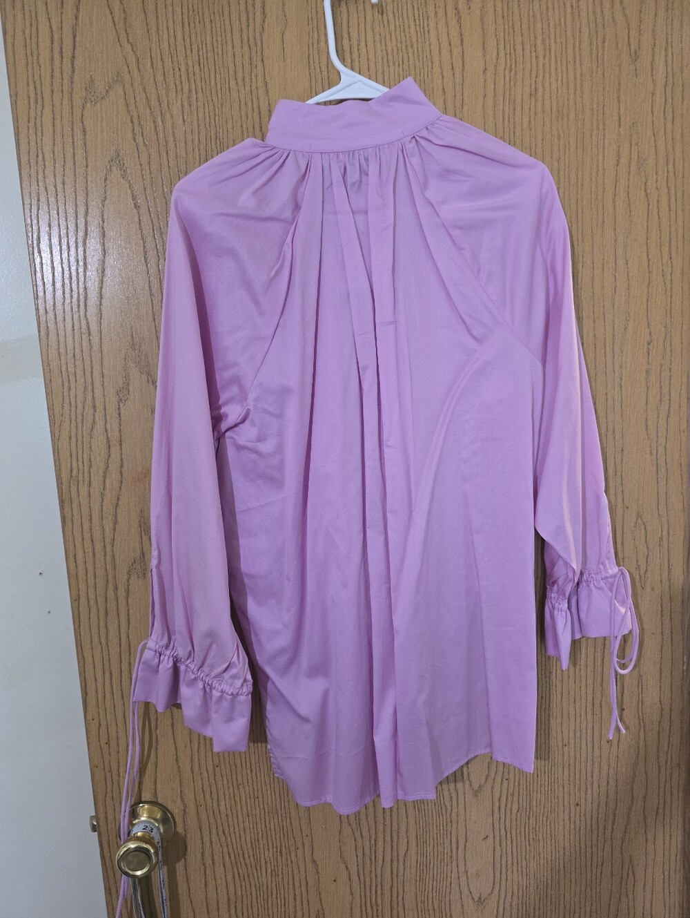Nwt. Harshman 100% Cotton Pink Blouse Sz Sm. - Picture 5 of 7